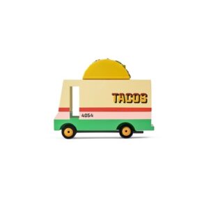 Candylab Drewniany Samochód Taco Van