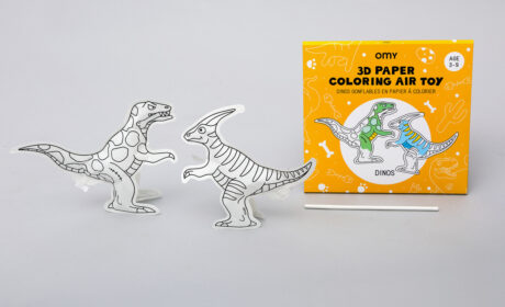 OMY kolorowanka 3D - dinozaury