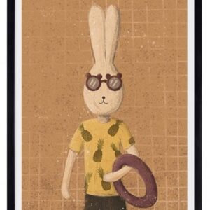 OliOliposters plakat Summer Rabbit