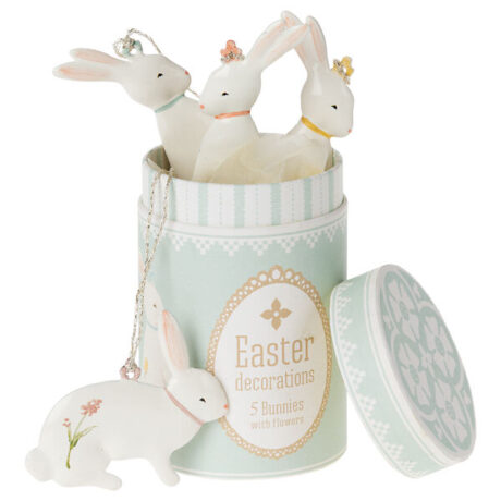 Maileg Dekoracja wielkanocna Easter bunny ornaments
