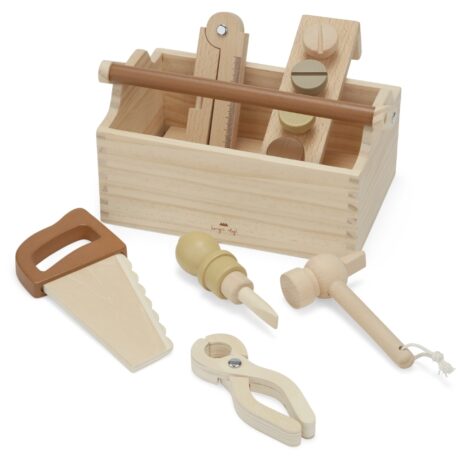 Konges Slojd drewniany zestaw narzędzi Tool box