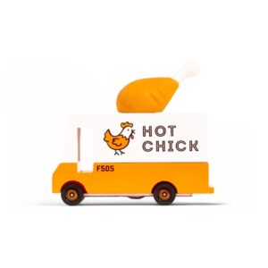 Candylab Samochód Drewniany Fried Chicken Van CNDF505 Zabawki/Pojazdy i kolejki - Kolibelek - sklep dla dzieci Wolsztyn