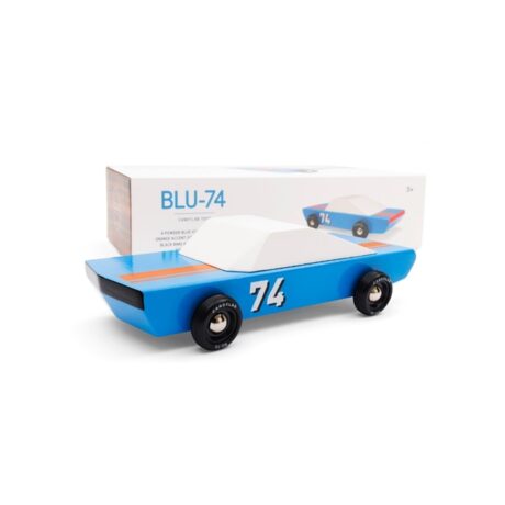 Candylab Samochód Drewniany Blue 74 M0874 Zabawki/Pojazdy i kolejki