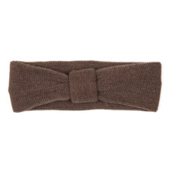 HUTTEliHUT opaska wool merino brown 4004BR