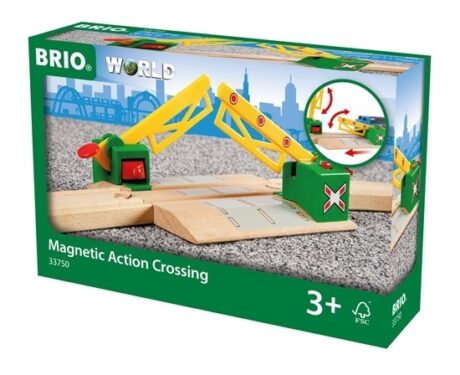 BRIO World Magnetyczny Przejazd Kolejowy 33750 Zabawki/Pojazdy i kolejki