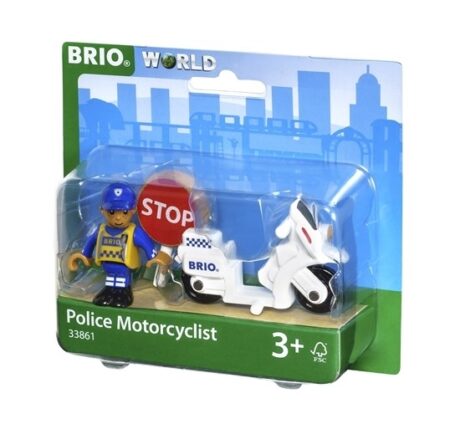 BRIO World Motocykl Policyjny 33861 Zabawki/Pojazdy i kolejki