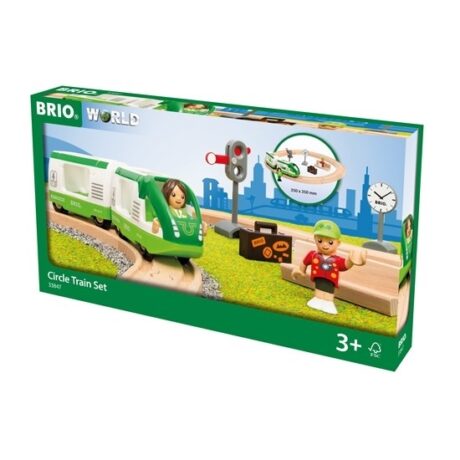 BRIO World Zestaw Startowy Kolejki Koło 33847 Zabawki/Pojazdy i kolejki