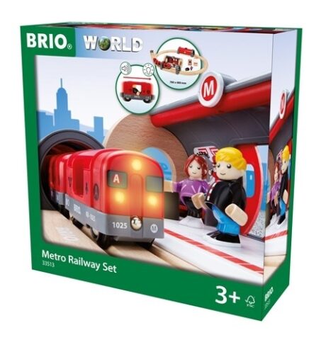 BRIO World Zestaw Startowy Metro 33513 Zabawki/Pojazdy i kolejki