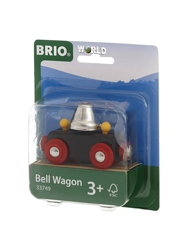 BRIO World Wagon z Dzwonkiem 33749 Zabawki/Pojazdy i kolejki