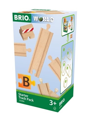 BRIO World Zestaw Startowy Torów 33394 Zabawki/Pojazdy i kolejki