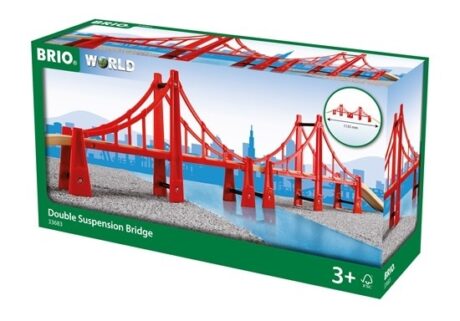 BRIO World Most Podwójny Wiszący 33683 Zabawki/Pojazdy i kolejki