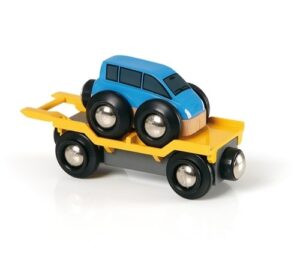 BRIO World Wagon Laweta z Autem 33577 Zabawki/Pojazdy i kolejki - Kolibelek - sklep dla dzieci Wolsztyn