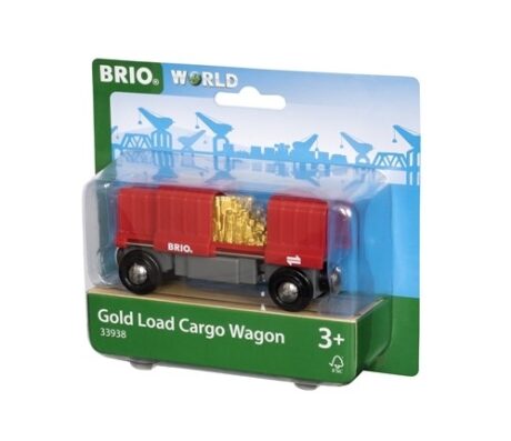 BRIO World Wagon Towarowy ze Złotem 33938 Zabawki/Pojazdy i kolejki