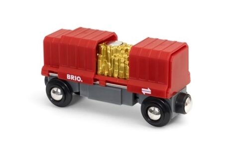 BRIO World Wagon Towarowy ze Złotem 33938 Zabawki/Pojazdy i kolejki
