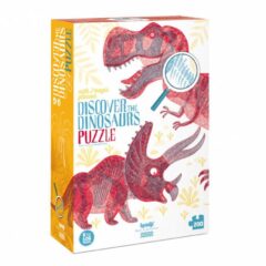 Londji puzzle,Odkryj dinozaury - dla dzieci - R-932