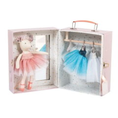 Moulin Roty Myszka Ballerina w garderobie