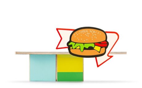 Candylab Zestaw Budka Z Burgerami Burger Food Shack STCFD3 Zabawki/Pojazdy i kolejki