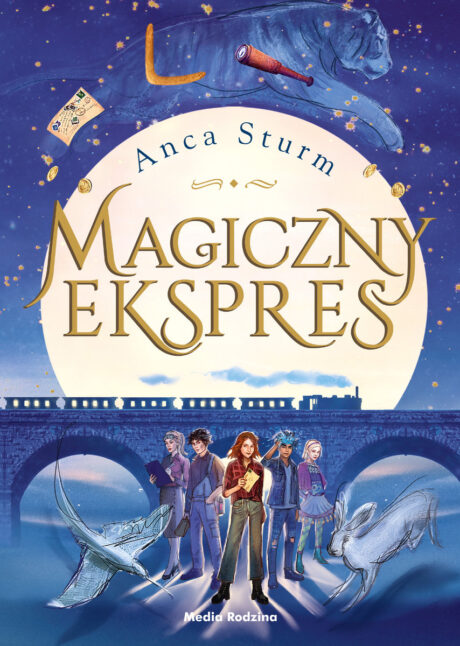 Magiczny ekspres - książka - Anca Sturm - Media Rodzina