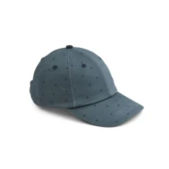 Liewood czapka z daszkiem Danny cap triange whale blue
