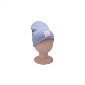 Ul&ka czapka prążkowana - stone blue - Ulka