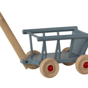 MAILEG Wózek - Wagon, Micro - blue
