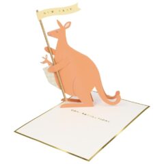 Meri Meri - Kartka okolicznościowa 3D Kangur