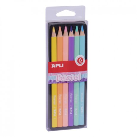 Apli Kids kredki ołówkowe Jumbo pastel