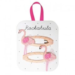 Rockahula Kids spinki do włosów Tutu flamingo