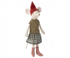 Maileg Medium Christmas mouse Girl 2704