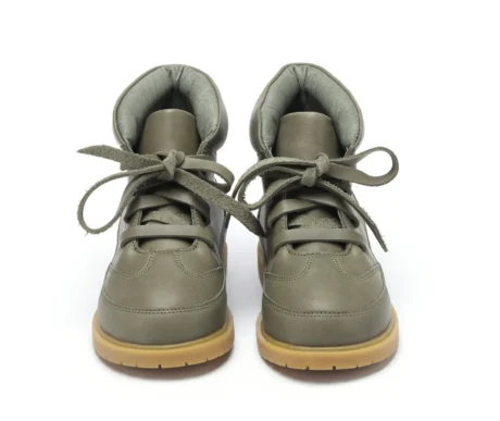 Donsje Green Bay Leather - obuwie dziecięce zimowe