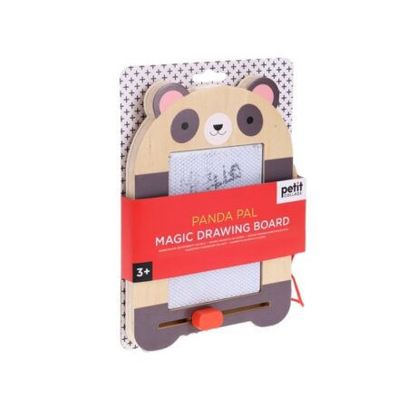 Petit Collage Znikopis dla Dzieci Drewniany Panda PTC639 Zabawki/Edukacyjne