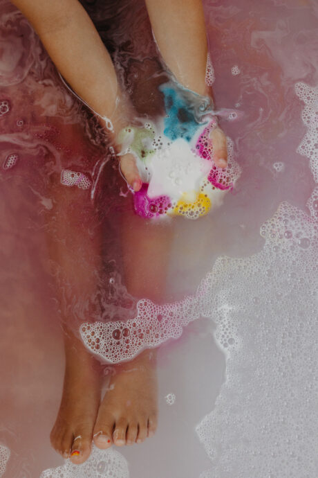 Kula do kąpieli MINI-U - gwiazdkowa, tworząca kolorowy wir