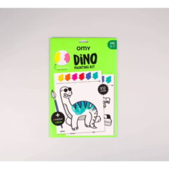 OMY zestaw do kolorowania z farbami dinozaury 192