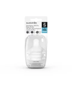 Suavinex smoczki do butelki sx pro średni przepływ 3m+