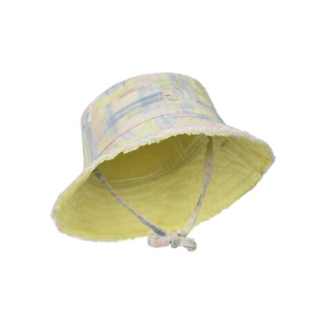 Elodie Details - Kapelusz Bucket Hat - Pastel Braids - 0-6 m-cy - Pastel Braids || Żółty