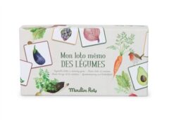 Moulin Roty Gra memo i lotto z warzywami