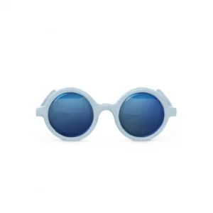 Suavinex Okulary przeciwsłoneczne 0-12m niebieskie okrągłe Baby