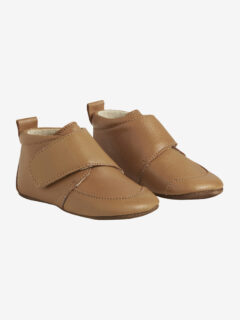 En Fant kapcie dziecięce Leather slippers Leather Brown E820017 253