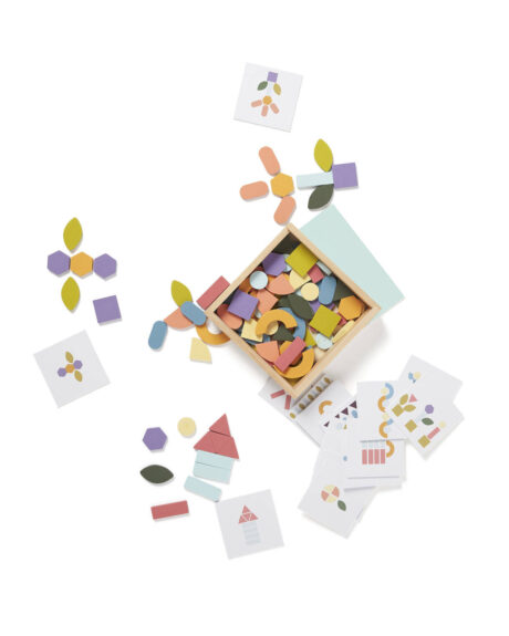 Kid's Concept - Drewniana układanka/puzzle-mozaika ZABAWKA ROKU 2023 -