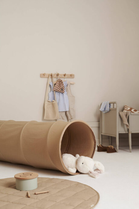 Kid's Concept - Tunel do zabawy beige - Zabawki drewniane