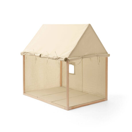 Kid's Concept - Namiot domek do zabawy beige - Zabawki drewniane