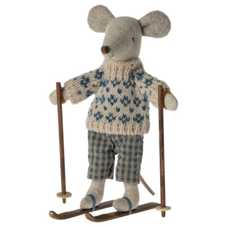Maileg Dad winter mouse