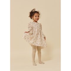 Konges Slojd sukienka Noel dress swan - dla dzieci