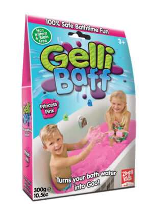 Zimpli Kids Magiczny proszek do kąpieli Gelli Baff różowy 1 użycie 3+