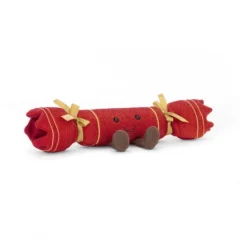 Jellycat przytulanka świąteczny cukierek szkarłatny 25cm
