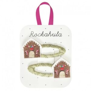 Rockahula Kids spinki do włosów Gingerbread House