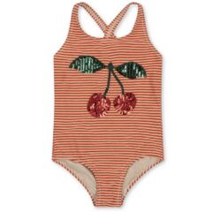 Konges Slojd strój kąpielowy Jade swimsuit Glitter Stripe