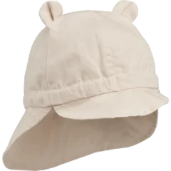 Liewood kapelusz lniany Gorm sandy