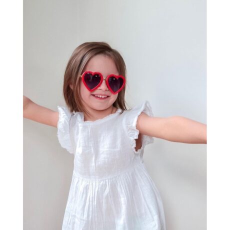 Okulary Elle Porte Classic Love Heart dla dzieci 3-12lat, przeciwsłoneczne